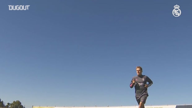 Intense fitness work in the third training session of the week